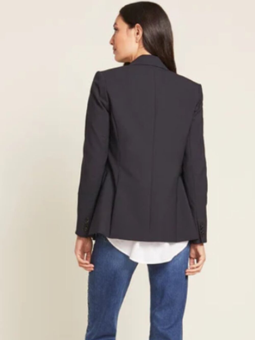 Veronica Beard Classic Navy Dickey Jacket- Sz 8 - Picture 3 of 6
